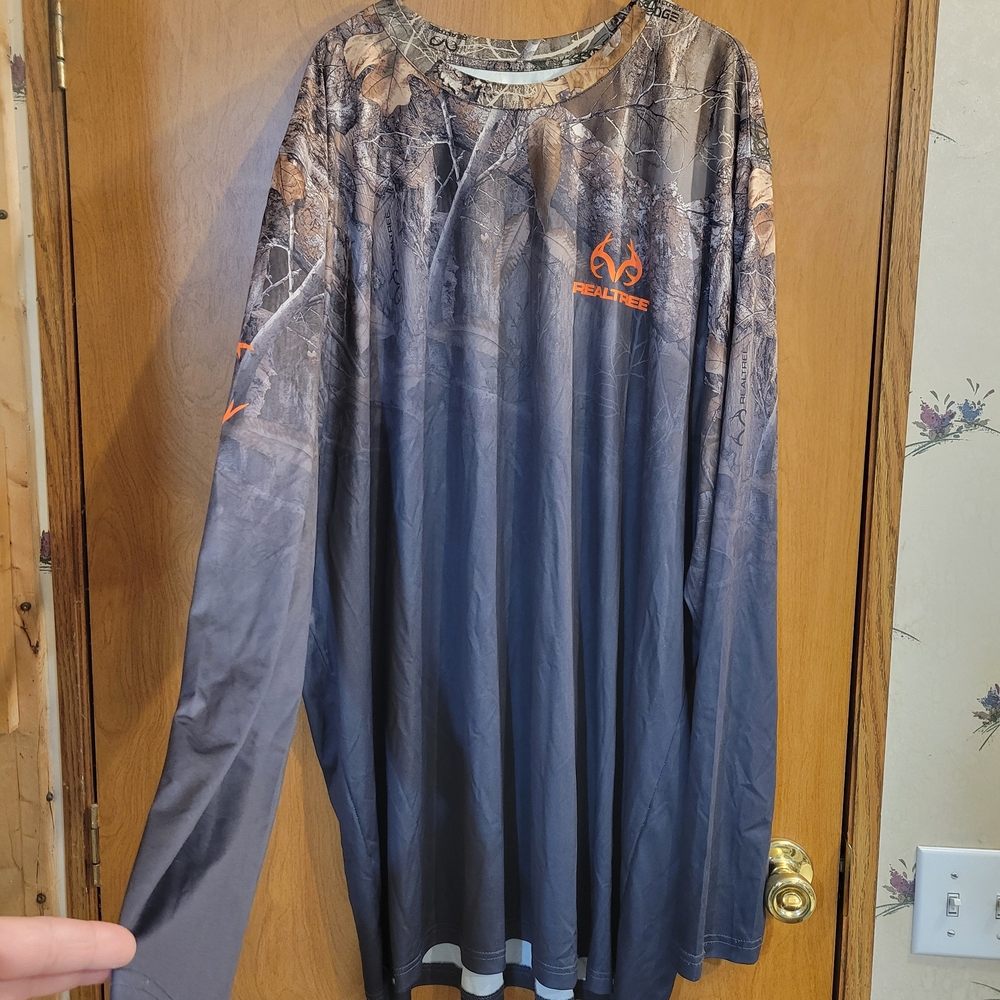T Shirt Lot Realtree And Magellan Men's Camouflage Long Sleeve